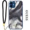 Image de Guess Étui TPU Marble (Apple iPhone 12 Pro), Coque pour téléphone portable, Gris