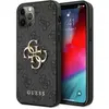 Image de Guess Hard Cover 4G Big Metal Logo (Apple iPhone 12), Coque pour téléphone portable, Noir