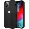Image de BMW Étui BMHCP12LRSPPK iPhone 12 Pro Max 6,7" czarny/black hardcase Leather Curve Perforate (Apple iPhone 12 Pro Max), Coque pour téléphone portable, Noir