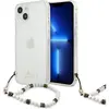 Image de Guess cas (Apple iPhone 13, Apple iPhone 14, Apple iPhone 15), Coque pour téléphone portable, Transparent