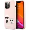 Image de Karl Lagerfeld Cas (Apple iPhone 13, Apple iPhone 13 Pro), Coque pour téléphone portable, Pink