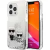 Image de Karl Lagerfeld Cas liquide (Apple iPhone 13 Pro Max), Coque pour téléphone portable, Argent