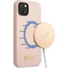 Image de Guess GUHMP13MLSLMGLP iPhone 13 6.1 quot rose pâle (Apple iPhone 13), Coque pour téléphone portable, Rose
