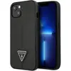 Image de Guess GUHCP13SPSATLK iPhone 13 mini 5,4" czarny/black hardcase SaffianoTriangle Logo (Apple iPhone 13 mini), Coque pour téléphone portable, Noir