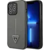 Image de Guess GUHCP13LPSATLG iPhone 13 Pro / 13 6,1" srebrny/argent hardcase SaffianoTriangle Logo (Apple iPhone 13, Apple iPhone 13 Pro), Coque pour téléphone portable, Argent