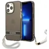 Image de Guess GUHCP13LHTSGSK iPhone 13 Pro (Apple iPhone 13, Apple iPhone 13 Pro), Coque pour téléphone portable, Noir