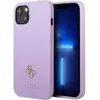 Image de Guess GUHCP13SPS4MU iPhone 13 mini 5,4" pourpre/pourpre hardcase Saffiano 4G Small Metal Logo (Apple iPhone 13 mini), Coque pour téléphone portable, Violet