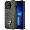 Image de Guess GUHCP13LP4TPK iPhone 13 Pro / 13 6,1" czarny/black hardcase 4G Triangle Logo Cardslot (Apple iPhone 13, Apple iPhone 13 Pro), Coque pour téléphone portable, Noir
