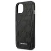 Image de Karl Lagerfeld KLHCP13SMNMP1K iPhone 13 mini 5,4 "étui rigide noir / noir plaque Monogram (Apple iPhone 13 mini), Coque pour téléphone portable, Noir