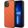 Image de Karl Lagerfeld KLHCP13SPTLO iPhone 13 mini 5,4 "hardcase orange / orange Perforated Allover (Apple iPhone 13 mini), Coque pour téléphone portable, Orange