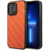 Image de Karl Lagerfeld Perforé Allover - Étui pour iPhone 13 Pro Max (pomara czowy) (Apple iPhone 13 Pro Max), Coque pour téléphone portable, Orange