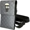 Image de Karl Lagerfeld Torebka KLWBSAMIPG srebrny/argent Ikonik Karl Patch Monogram (Universel), Coque pour téléphone portable, Argent