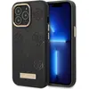 Image de Guess GUHMP13LSAPSTK iPhone 13 Pro / 13 6,1" czarny/black hardcase Peony Logo Plate MagSafe (Apple iPhone 13 Pro), Coque pour téléphone portable, Noir