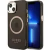 Image de Guess GUHMP13MHTCMK iPhone 13 6,1" czarny/black hard case Gold Outline Translucent MagSafe (Apple iPhone 13), Coque pour téléphone portable, Noir