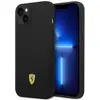 Image de Ferrari FEHCP14MSIBBK iPhone 14 Plus 6,7" czarny/black hardcase Silicone Metal Logo (Apple iPhone 14 Plus), Coque pour téléphone portable, Noir