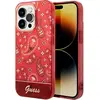Image de Guess GUHCP14LHGBNHR iPhone 14 Pro 6.1" rouge/rouge étui rigide Bandana Paisley (Apple iPhone 14 Pro), Coque pour téléphone portable, Rouge
