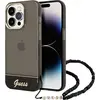 Image de Guess GUHCP14LHGCOHK iPhone 14 Pro 6,1" czarny/black hardcase Translucent Pearl Strap (Apple iPhone 14 Pro), Coque pour téléphone portable, Noir