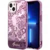 Image de Guess GUHCP14MHGPLHF iPhone 14 Plus 6,7" fuksja/fuschia étui rigide Porcelain Collection (Apple iPhone 14 Plus), Coque pour téléphone portable, Pink