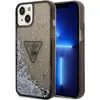 Image de Guess GUHCP14MLFCTPK iPhone 14 Plus 6,7" czarny/black hardcase Liquid Glitter Palm Collection (Apple iPhone 14 Plus), Coque pour téléphone portable, Noir
