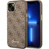 Image de Guess GUHCP14MHG4SHW iPhone 14 Plus 6,7" br zowy/brown étui rigide 4G Vintage Gold Logo (Apple iPhone 14 Plus), Coque pour téléphone portable, Marron