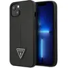 Image de Guess GUHCP14MPSATLK iPhone 14 Plus 6,7" czarny/black étui rigide SaffianoTriangle Logo (Apple iPhone 14 Plus), Coque pour téléphone portable, Noir