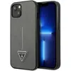 Image de Guess GUHCP14MPSATLG iPhone 14 Plus 6,7" srebrny/argent hardcase SaffianoTriangle Logo (Apple iPhone 14 Plus), Coque pour téléphone portable, Argent