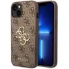 Image de Guess GUHCP14S4GMGBR iPhone 14 6,1" br zowy/brown hardcase 4G Big Metal Logo (Apple iPhone 14), Coque pour téléphone portable, Marron