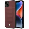 Image de BMW Étui BMHCP14S22RPSR iPhone 14 6,1" bourgogne/bourgogne Motif sièges en cuir (Apple iPhone 14), Coque pour téléphone portable, Rouge