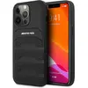 Image de Mercedes AMG AMHCP14XGSEBK iPhone 14 Pro Max 6,7" czarny/black hardcase Leather Debossed Lines (Apple iPhone 14 Pro Max), Coque pour téléphone portable, Noir