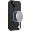 Image de BMW Étui BMHMP14MSLBLBK iPhone 14 Plus 6,7" czarny/black hardcase Silicone Signature Logo Magsafe (Apple iPhone 14 Plus), Coque pour téléphone portable, Noir