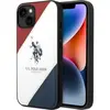 Image de U.S. Polo US Polo USHCP14SPSO3 iPhone 14 6.1 "blanc / blanc Tricolor Embossed (Apple iPhone 14), Coque pour téléphone portable, Multicolore