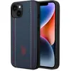 Image de U.S. Polo US Polo USHCP14MPFAV iPhone 14 Plus 6.7 "bleu marine / bleu marine couture en cuir (Apple iPhone 14 Plus), Coque pour téléphone portable, Bleu