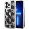 Image de Karl Lagerfeld Hard Cover Liquid Glitter Monogram Black, pour iPhone 14 Pro, KLHCP14LLMNMK (Apple iPhone 14 Pro), Coque pour téléphone portable, Noir