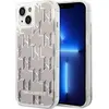 Image de Karl Lagerfeld KLHCP14SLMNMS iPhone 14 6.1 "étui rigide argent / argent Liquid Glitter Monogram (Apple iPhone 14), Coque pour téléphone portable, Argent