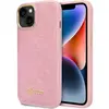 Image de Guess GUHCP14MHGCRHP iPhone 14 Plus 6,7" ró owy/pink étui rigide Collection Croco (Apple iPhone 14 Plus), Coque pour téléphone portable, Pink
