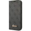 Image de Guess GUBKP14LHG4SHK iPhone 14 Pro 6,1" czarny/black book 4G Vintage Gold Logo (Apple iPhone 14 Pro), Coque pour téléphone portable, Noir