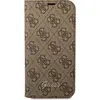 Image de Guess GUBKP14XHG4SHW iPhone 14 Pro Max 6,7" br zowy/brown book 4G Vintage Gold Logo (Apple iPhone 14 Pro Max), Coque pour téléphone portable, Marron