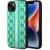 Image de Karl Lagerfeld KLHCP14MPGKLSKN iPhone 14 Plus 6.7 "étui rigide vert / vert Monogram Stripe (Apple iPhone 14 Plus), Coque pour téléphone portable, Vert