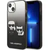 Image de Karl Lagerfeld KLHCP14MTGKCK iPhone 14 Plus 6.7 "étui rigide noir / noir gradient Ikonik Karl &a (Apple iPhone 14 Plus, Apple iPhone 15 Plus), Coque pour téléphone portable, Noir