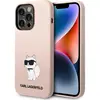 Image de Karl Lagerfeld KLHCP14XSNCHBCP iPhone 14 Pro Max 6,7" étui rigide ró?owy/pink Silicone Choupette (Apple iPhone 14 Pro Max), Coque pour téléphone portable, Rose