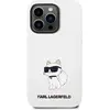 Image de Karl Lagerfeld KLHCP14XSNCHBCH iPhone 14 Pro Max 6,7" étui rigide bia?y/white Silicone Choupette (Apple iPhone 14 Pro Max), Coque pour téléphone portable, Blanc