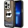 Image de Karl Lagerfeld KLHCP14LLNCHCK iPhone 14 Pro 6.1" noir/black hardcase paillettes Tête de Choupette (Apple iPhone 14 Pro), Coque pour téléphone portable, Noir