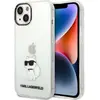 Image de Karl Lagerfeld KLHCP14MHNCHTCT iPhone 14 Plus 6,7" étui rigide transparent Ikonik Choupette (Apple iPhone 14 Plus, Apple iPhone 15 Plus), Coque pour téléphone portable, Transparent
