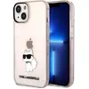 Image de Karl Lagerfeld KLHCP14SHNCHTCP iPhone 14 6,1" ró?owy/pink hardcase Ikonik Choupette (Apple iPhone 14), Coque pour téléphone portable, Pink