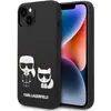 Image de Karl Lagerfeld KLHMP14MSSKCK iPhone 14 Plus 6.7 "étui rigide noir / noir Liquid Silicone Karl &a (Apple iPhone 14 Plus), Coque pour téléphone portable, Noir
