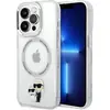 Image de Karl Lagerfeld KLHMP14LHNKCIT iPhone 14 Pro 6,1" étui rigide transparent Iconic Karl&Choupette Magsafe (Apple iPhone 14 Pro), Coque pour téléphone portable, Transparent