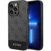 Image de Guess GUHCP14XG4GLGR iPhone 14 Pro Max 6,7" szary/grey Hard Case 4G Stripe Collection (Apple iPhone 14 Pro Max), Coque pour téléphone portable, Gris