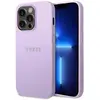 Image de Guess GUHCP14LPSASBPU iPhone 14 Pro 6,1" fioletowy/pourpre Saffiano Strap (Apple iPhone 14 Pro), Coque pour téléphone portable, Violet