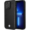 Image de BMW Étui BMHMP14X22RFGK iPhone 14 Pro Max 6,7" czarny/black Leather Diamond Pattern MagSafe (Apple iPhone 14 Pro Max), Coque pour téléphone portable, Noir