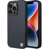 Image de BMW Étui BMHMP14XSLLNA iPhone 14 Pro Max 6,7" granatowy/navy hardcase Leather Hot Stamp MagSafe (Apple iPhone 14 Pro Max), Coque pour téléphone portable, Bleu